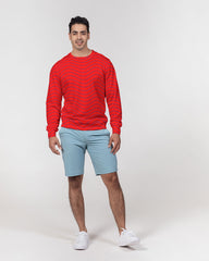 Patriotic Men's Classic French Terry Crewneck Pullover