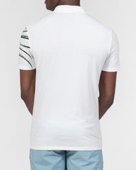 Exotic Life Tree Men's Slim Fit Short Sleeve Polo