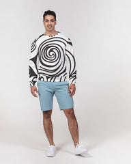 Psychedelic Men's Classic French Terry Crewneck Pullover