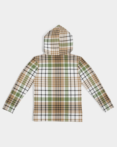 Autumn Plaid Kids Hoodie