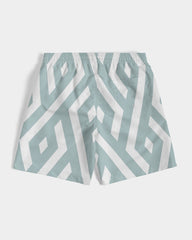 Green Diamonds Swim Trunk