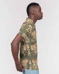 Crocodile Sense Men's Slim Fit Short Sleeve Polo