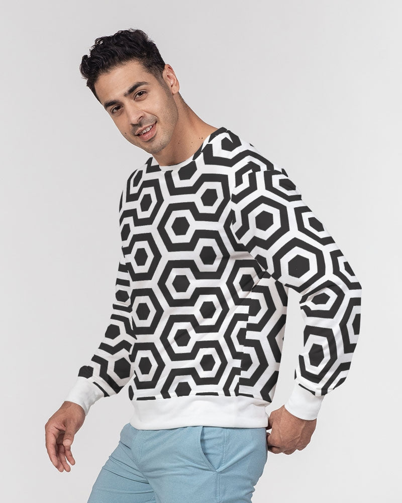 Black Matter Men's Classic French Terry Crewneck Pullover