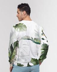 Monstera Men's Classic French Terry Crewneck Pullover