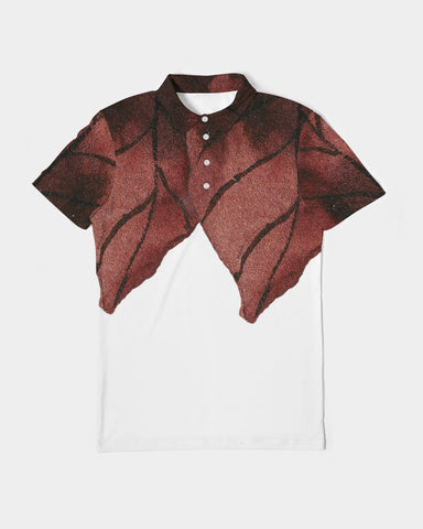 Red Autumn Men's Slim Fit Short Sleeve Polo