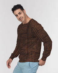 African Beauty Men's Classic French Terry Crewneck Pullover
