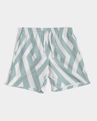 Green Diamonds Swim Trunk