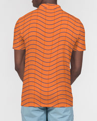 Pumpkin Men's Slim Fit Short Sleeve Polo
