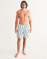 Green Diamonds Swim Trunk