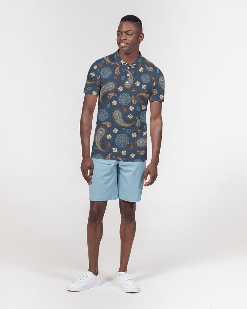 Moonlight Paisley Slim Fit Polo