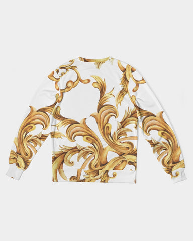 Vintage Gold Men's Classic French Terry Crewneck Pullover