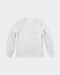 Geo Sense Men's Classic French Terry Crewneck Pullover