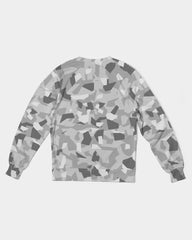 AV White Camo Crewneck