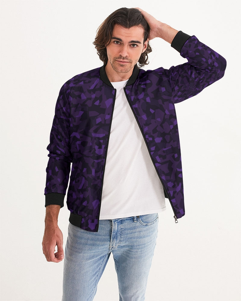 AV Purple Camo Men's Bomber Jacket – AmbiVirile Menswear