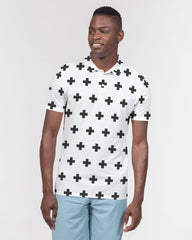 Positive Matter Men's Slim Fit Short Sleeve Polo