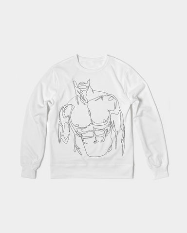AV Signature Men's Classic French Terry Crewneck Pullover