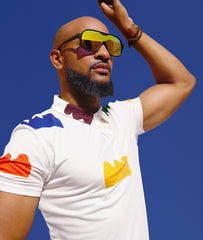 Gummi Crowns Men's Slim Fit Short Sleeve Polo