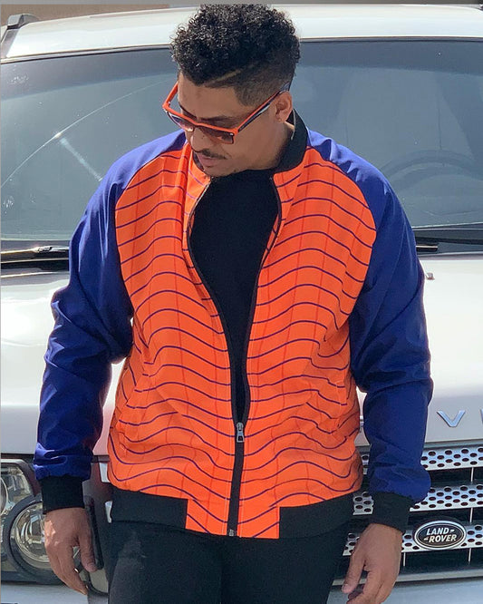 Pumpkin Bomber Jacket